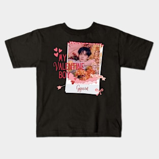 Gyuvin My Valentine Boy ZEROBASE Kids T-Shirt